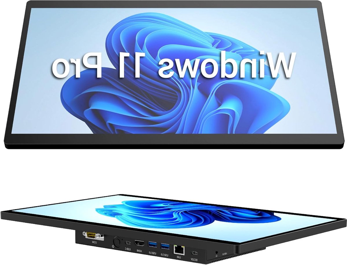 Industriële Panel PC – Touchscreen Computer – All-in-One Tablet – Industrie Tablet – Touchpanel – 15,6 Inch Full HD IPS – Intel Celeron N5095 met 8GB RAM & 128GB Opslag