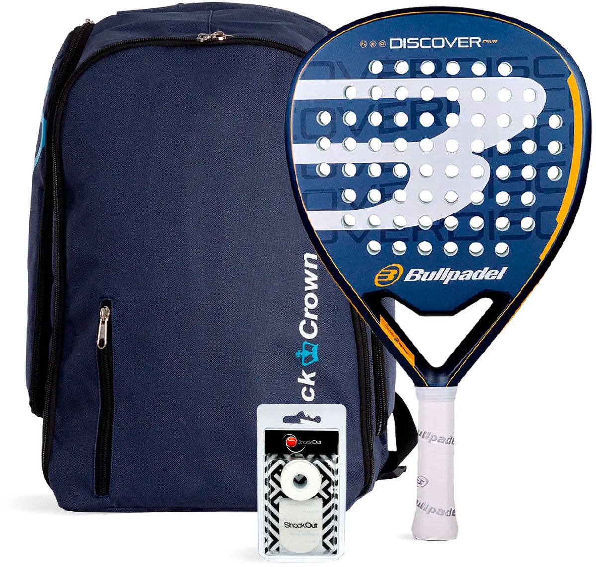 Pack Bullpadel Discover Pwr Bag Black Crown Navy