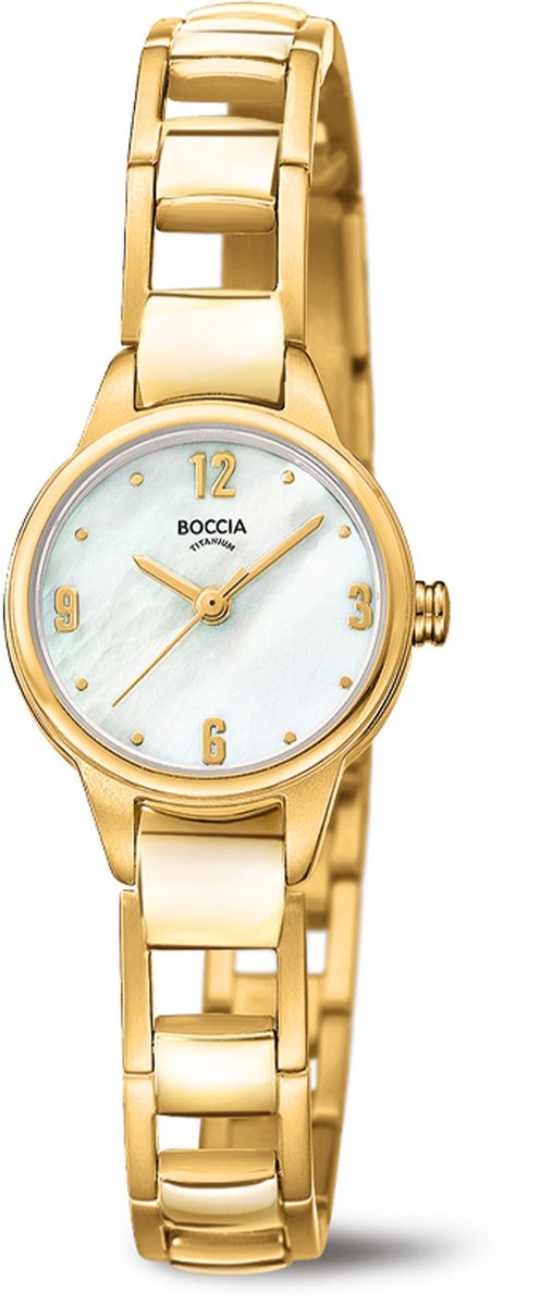 Boccia dameshorl. Titanium gp 22mm