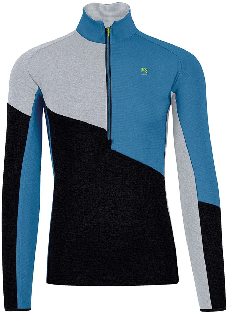 Karpos Federa Fleece Met Halve Rits Man Zwart