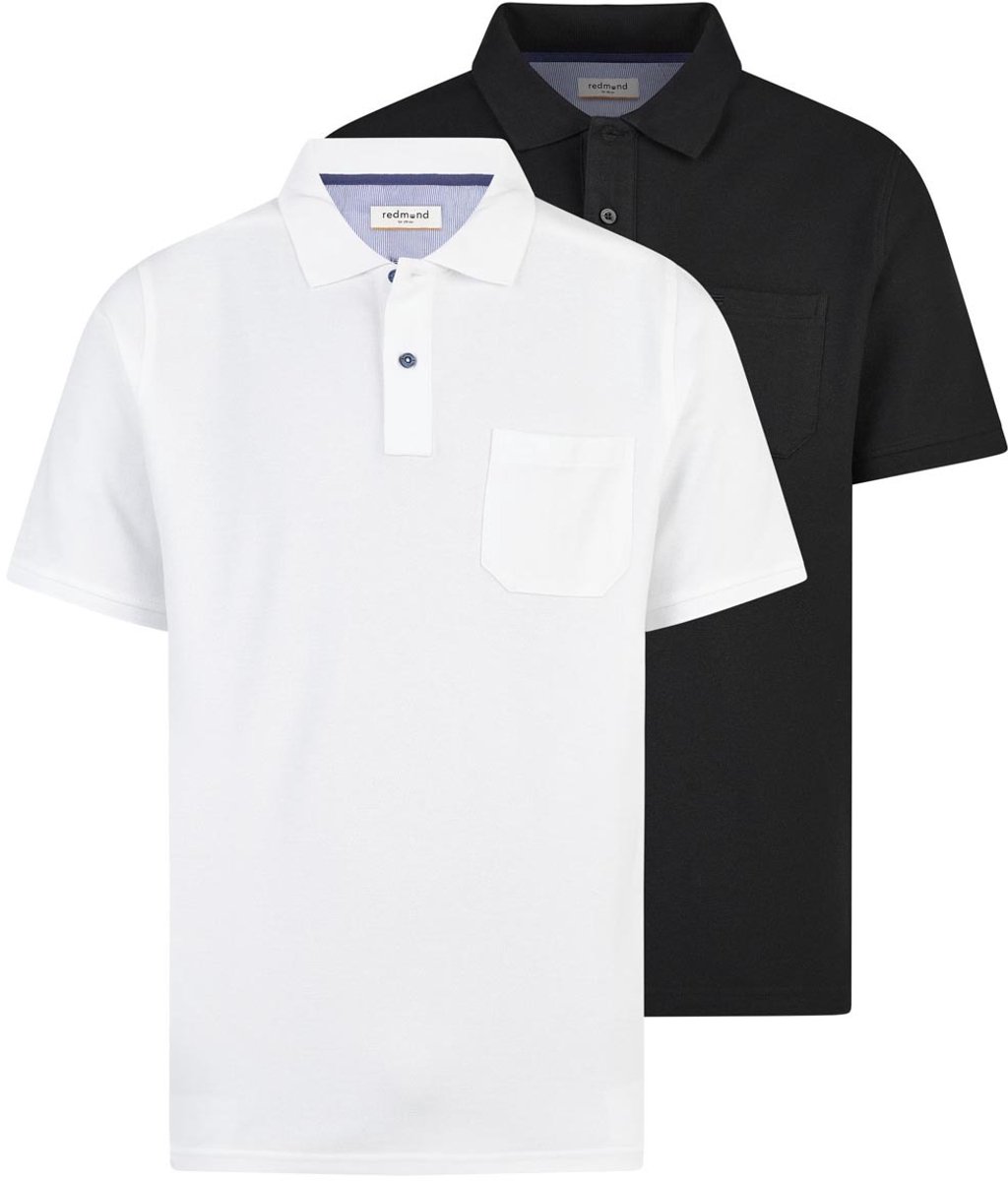 Redmond Heren poloshirt 2 pack Basic