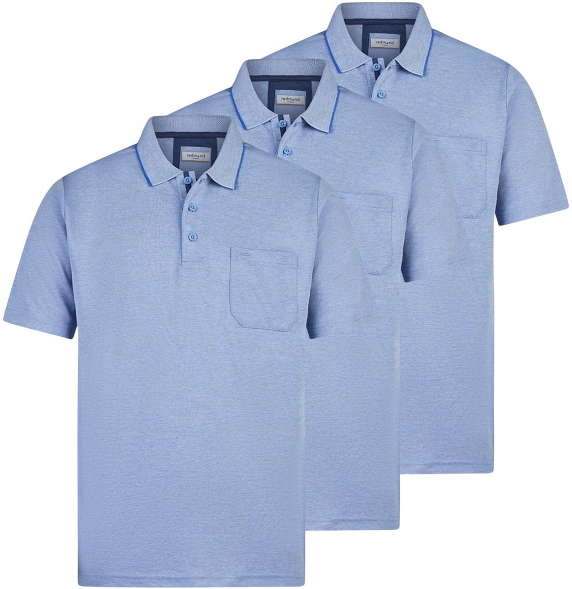 Redmond Heren poloshirt 3 pack Basic