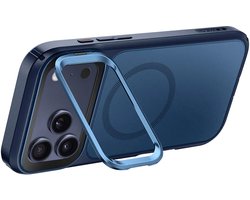 i-Blason, Volledige Hoes Geschikt voor Apple iPhone 17 Pro Max MagSafe Schokbestendig 6m met Standaard, Blauw