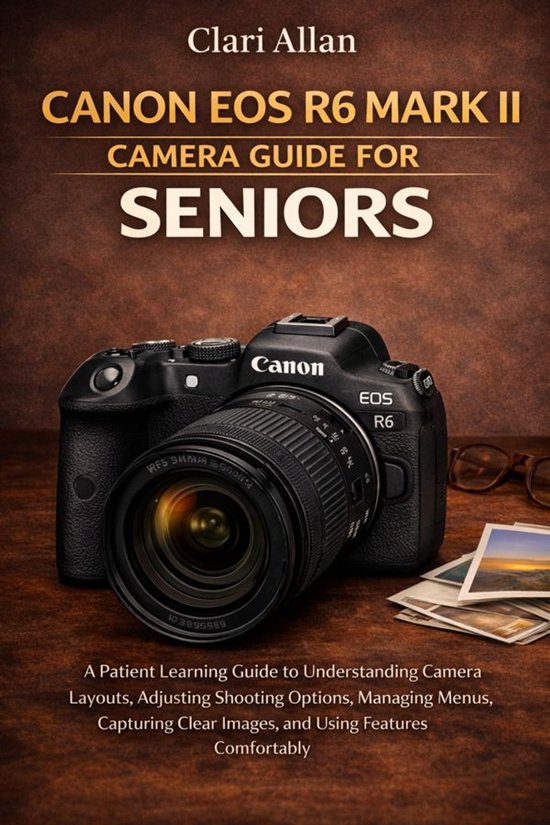 Canon EOS R6 Mark II Guide For Seniors - cover
