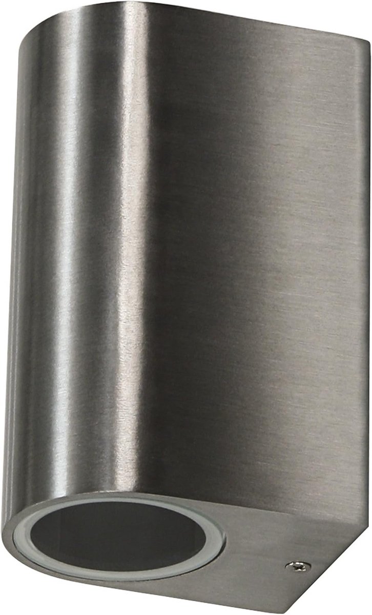 Buitenmuurverlichting Aluminium Ovaal IP44 2-Lampen