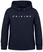 Friends Logo Wit Hoodie Dames
