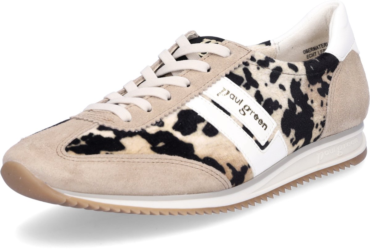 Paul Green dames sneaker beige leo