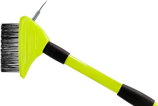 Voegenborstelset met Telescoopsteel voor Straatstenen - Onkruidborstel en Staalborstel voor Effectieve Reiniging van Talen Tools — afbeelding 4