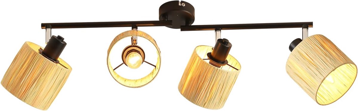 Glitzerlife - Plafondspot Plafondlamp - 3xE14 fitting - opbouwspots - 350 graden draaibaar
