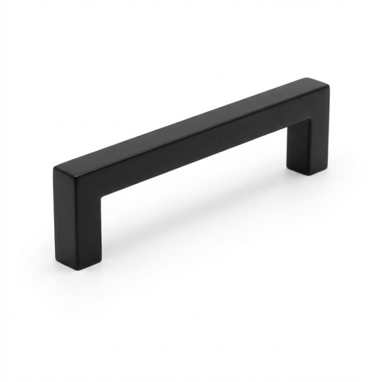 Foto: By mjm dallas meubelgreep 128mm mat zwart rvs handgreep keuken inclusief schroeven