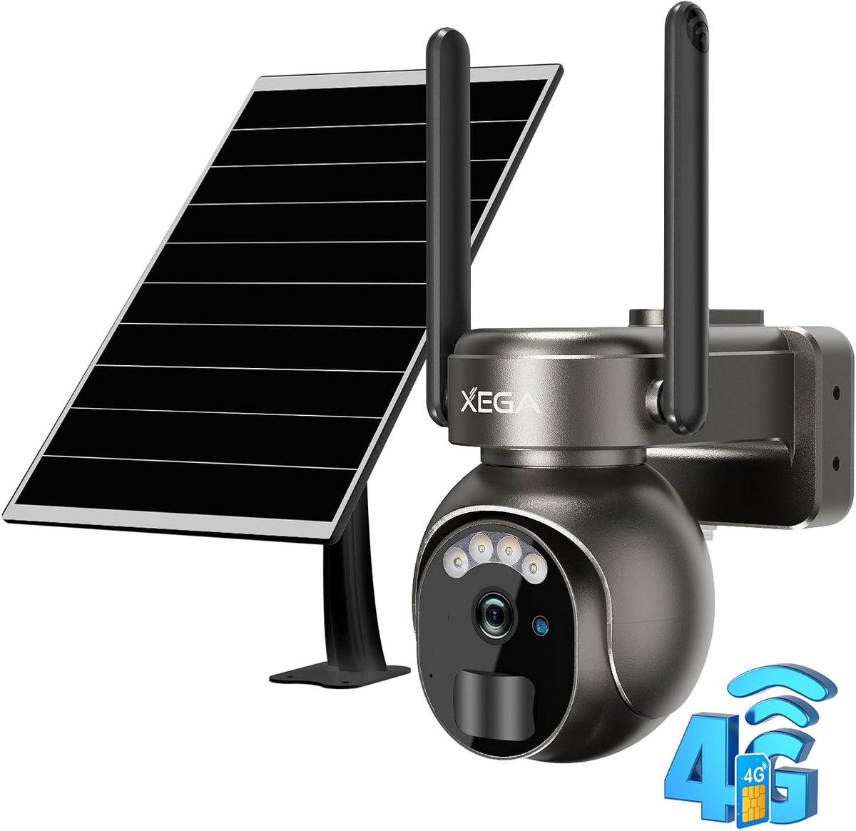 Beveiligingscamera Buiten met 3G/4G LTE Geen Wifi Benodigd