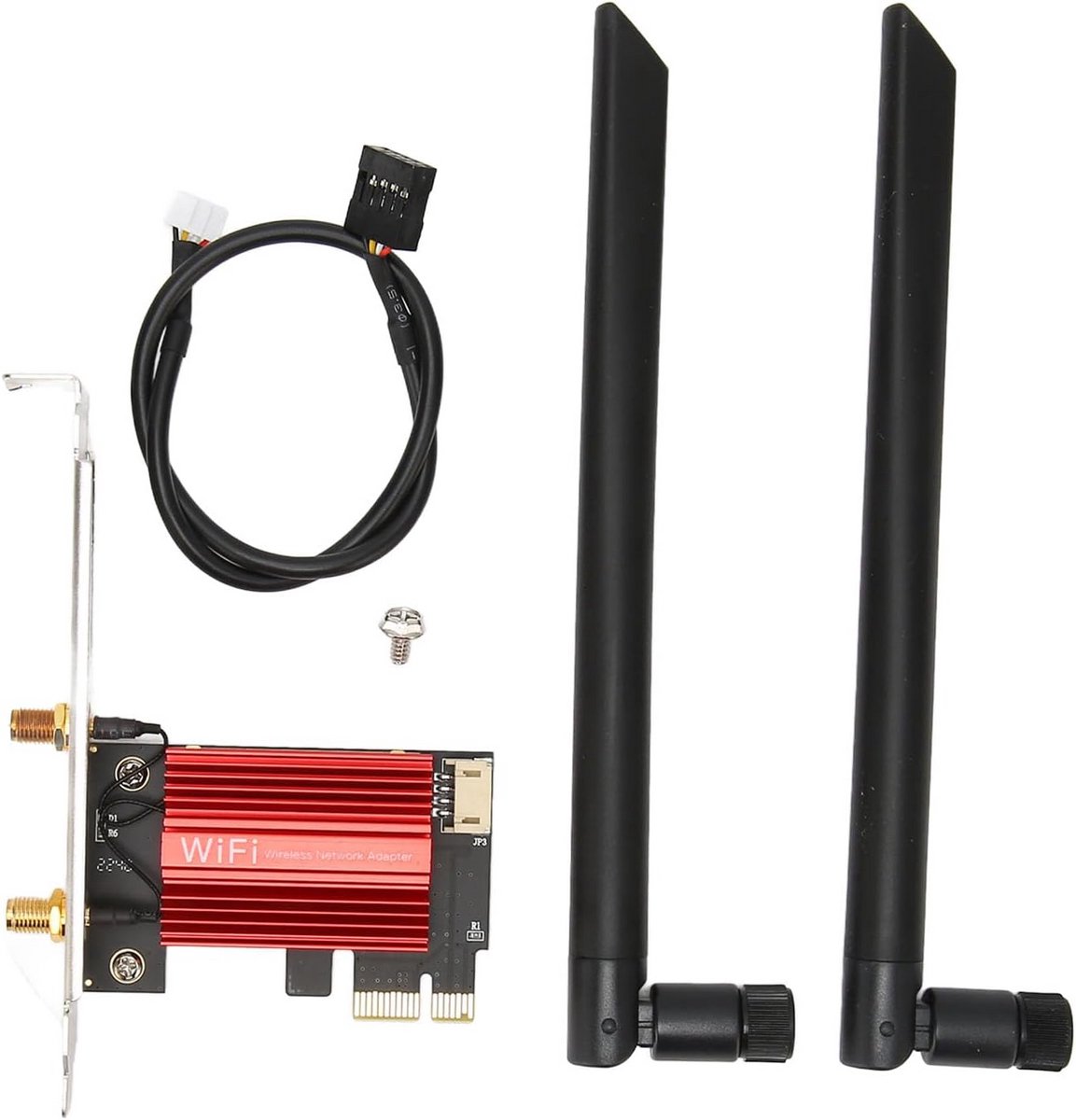 Upgrade met 3-Bands WiFi 6E PCIe Kaart voor Desktop - Bluetooth 5.3 & Snellere Verbinding