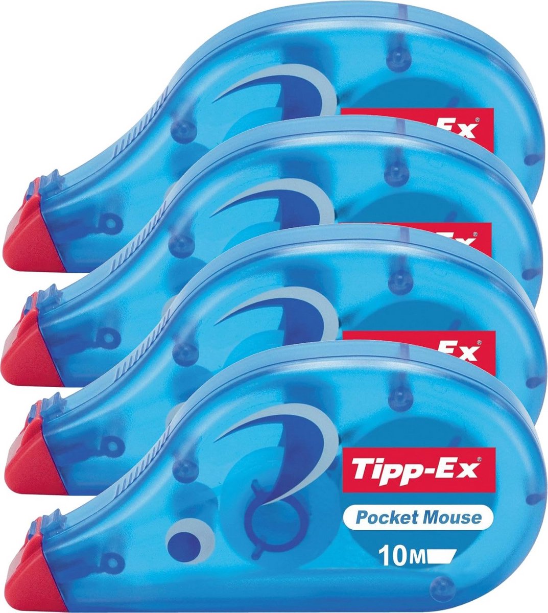Wegwispenvelop Pocket Muis Voordeelverpakking 4 Stuks - Ideaal voor Correctie
