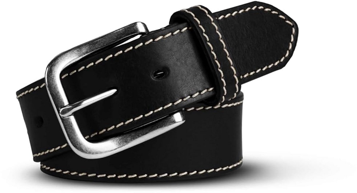 Leren Riem voor Jeans - Handgemaakt en Duurzaam Gelooide Kwaliteit