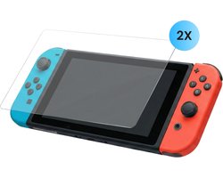 2BEFUN Screenprotector geschikt voor Nintendo Switch OLED - 2 Stuks - Gehard glas - Screenprotectors - Beschermglas - Accessoires