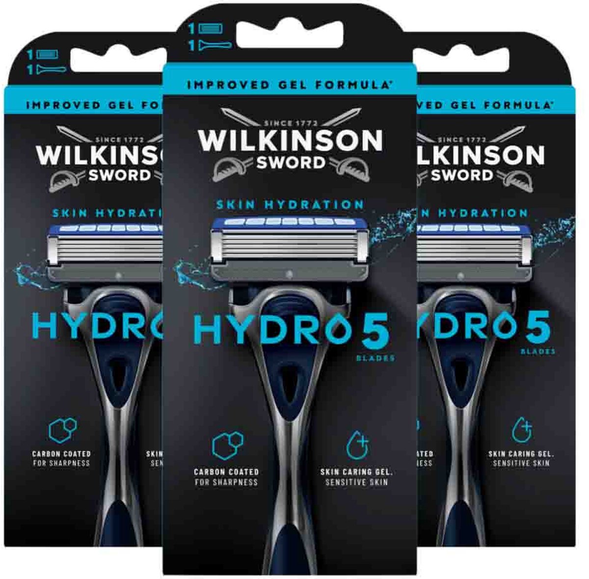 Wilkinson Hydro 5 Scheersysteem - 3 x - Voordeelverpakking