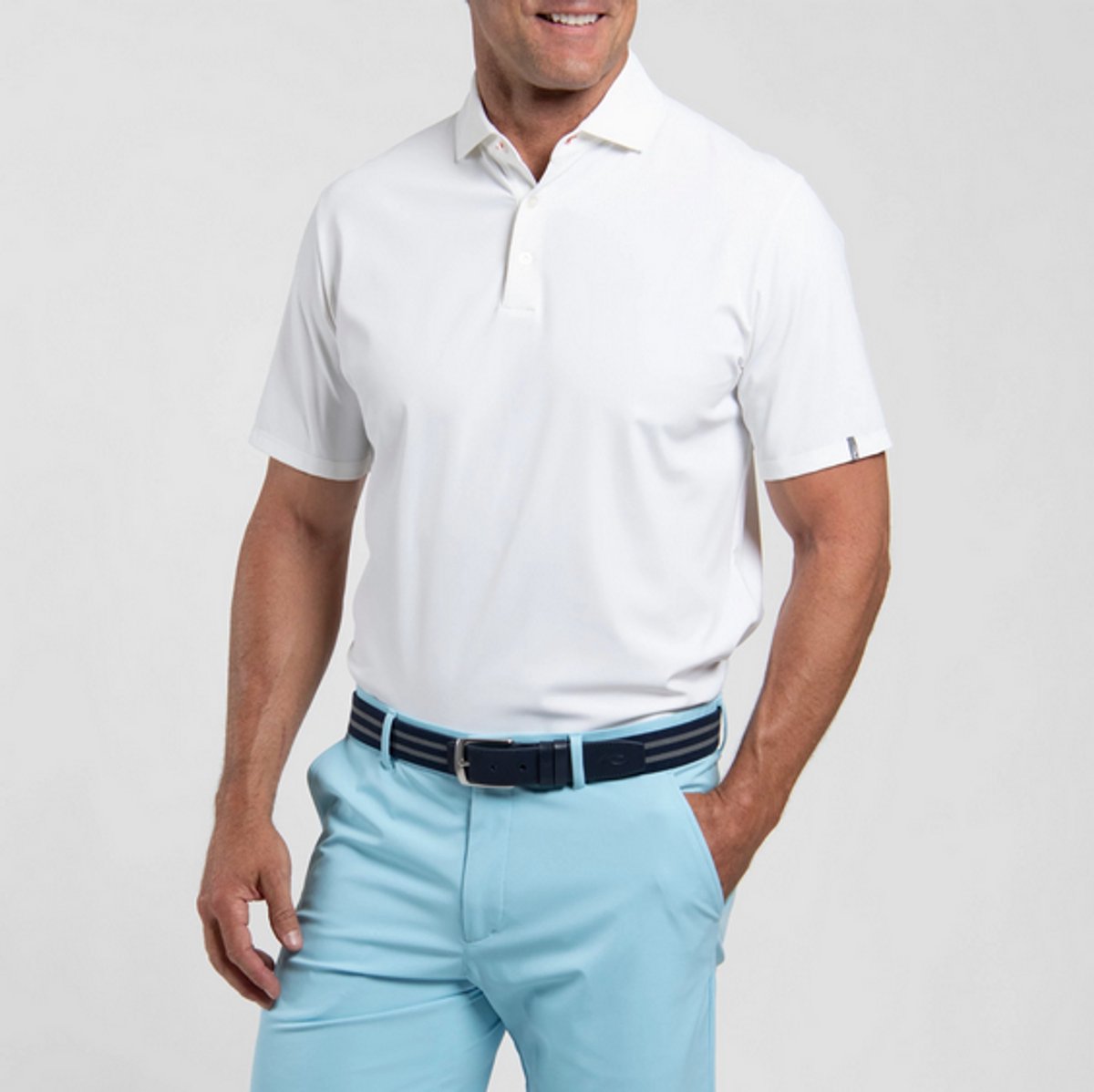 KJUS MEN COOL POINT POLO S/S -52 Wit