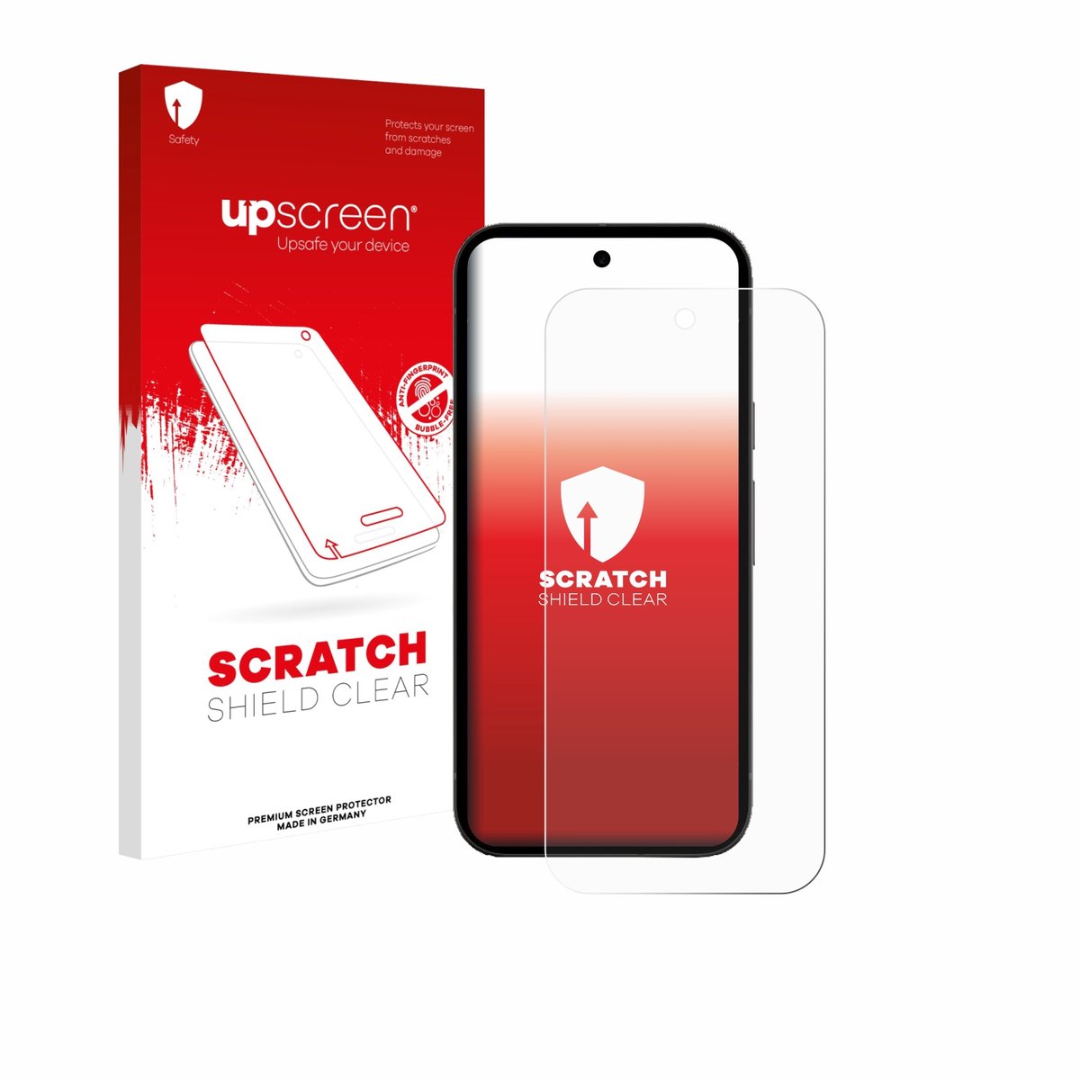 upscreen - Screenprotector voor Google Pixel 10a - Folie Beschermfolie transparant