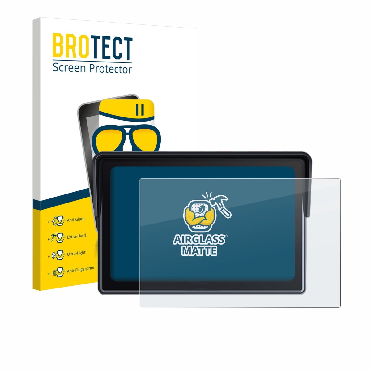 BROTECT - Screenprotector voor Wonsidary W522 5" - Folie Beschermfolie Beschermglas matte