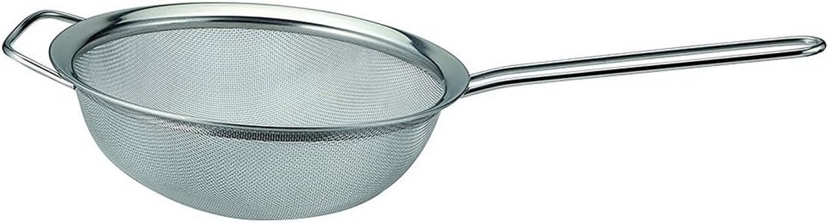 Keukenzeef middellange diameter 16 cm - roestvrij staal - afmetingen 32 x 16 x 16 cm