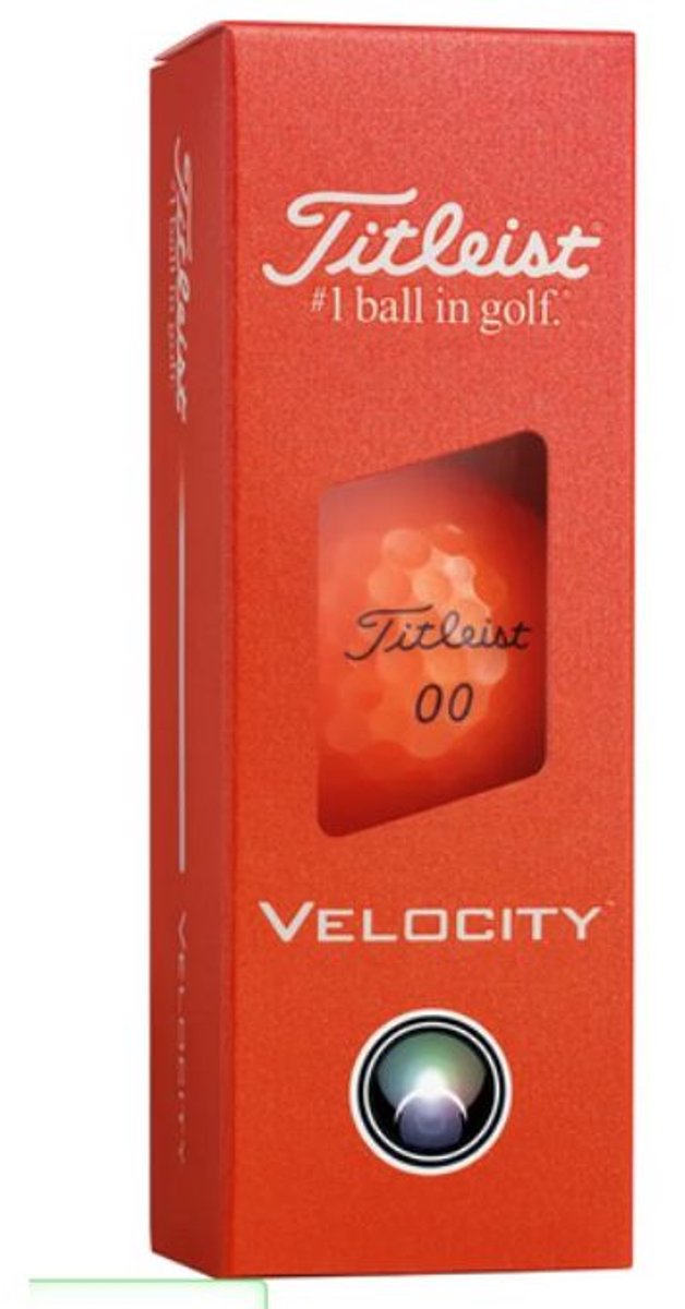 Titleist Velocity Golfballen Oranje 2026 van Merkloos — afbeelding 5