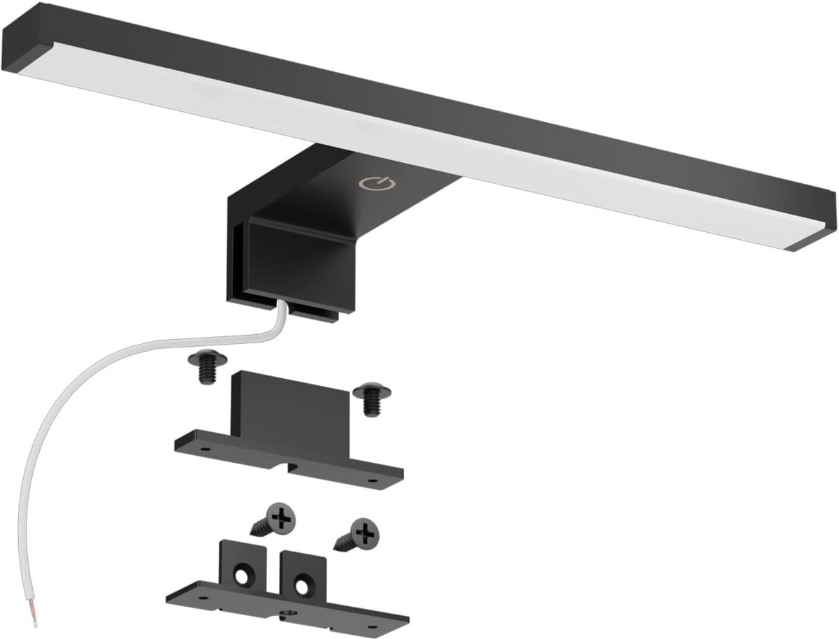 Dimbare LED Spiegelverlichting Badkamer met Touch Schakelaar 4000K Neutraal Wit