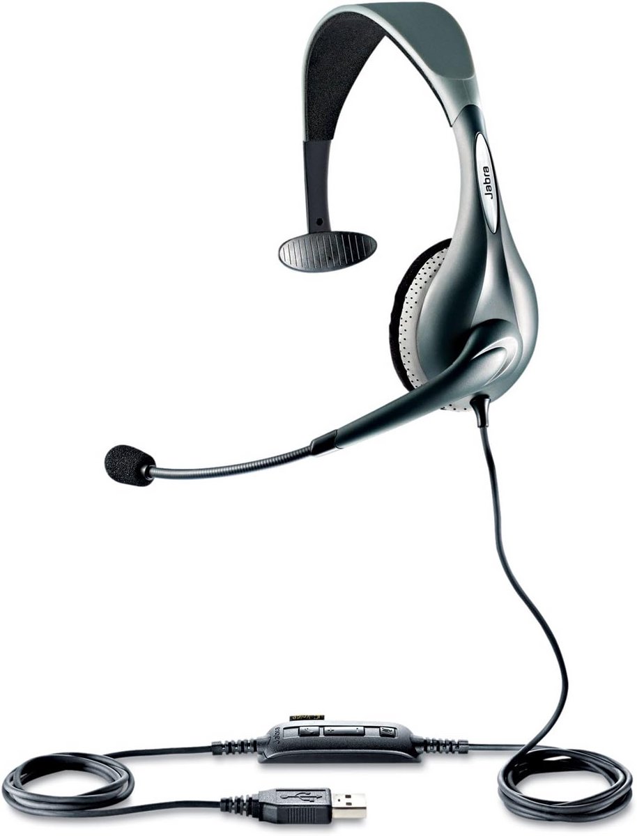 Mono Headset Bedraad voor Unified Communications in Kantooromgeving