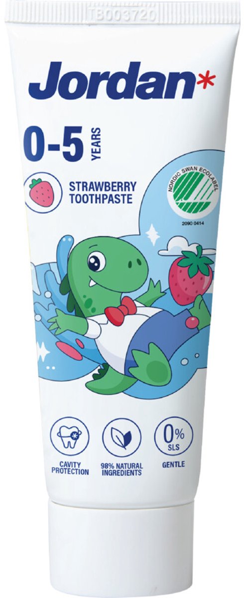 Jordan Tandpasta Kids 0-5 jaar - 6 x 50 ml - Voordeelverpakking