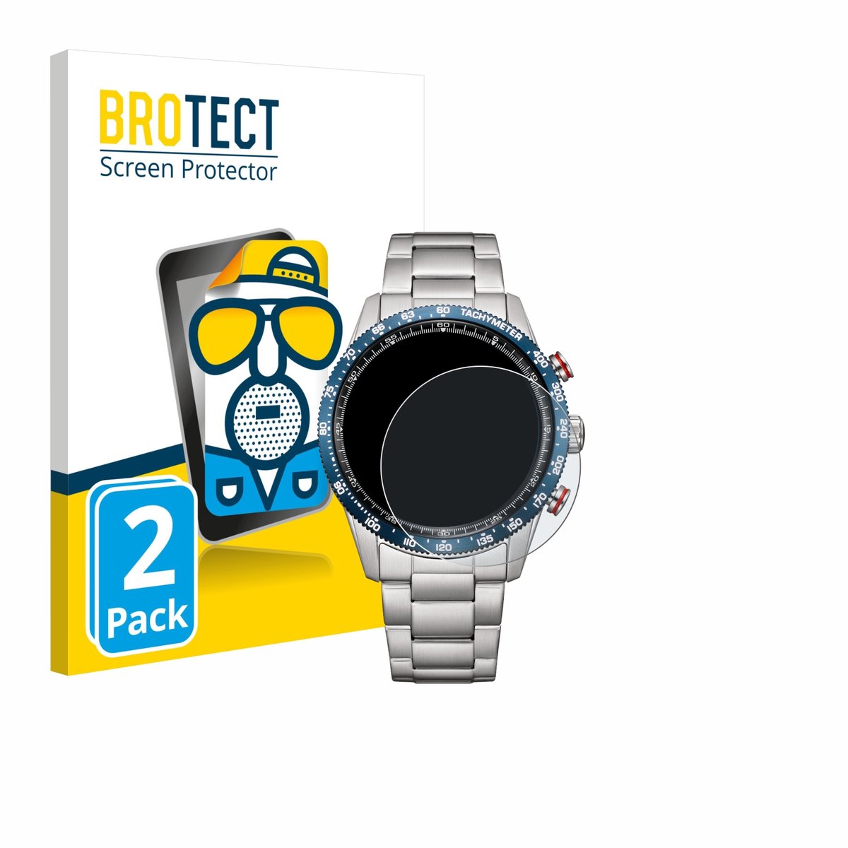 BROTECT - Screenprotector voor Citizen CA4716-50L - Folie Beschermfolie matte 2 Stuks