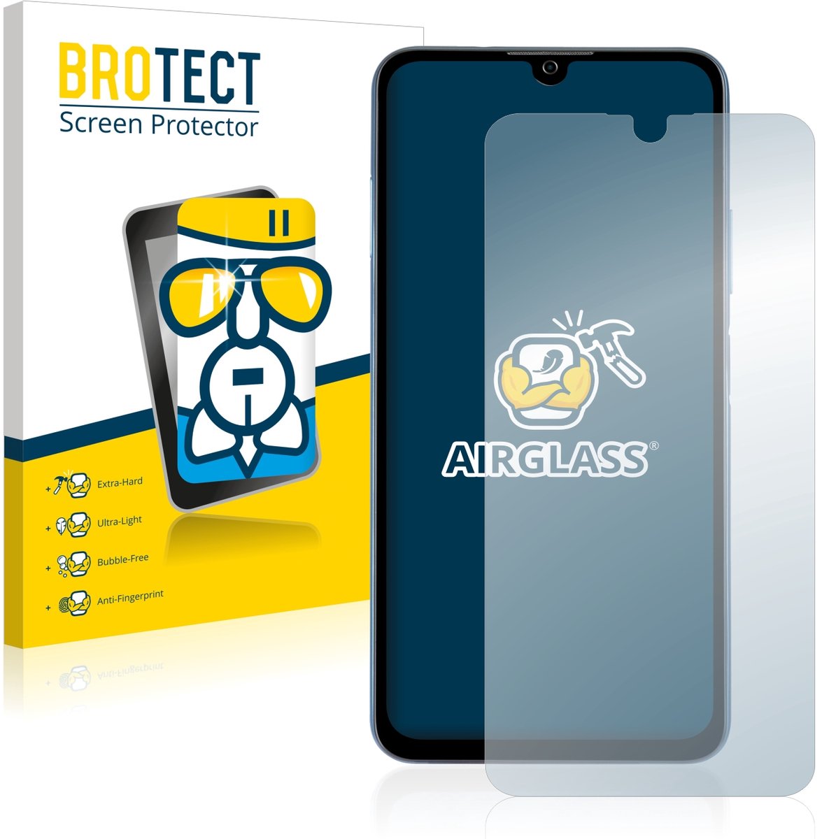 Screenprotector voor ZTE Blade A71 Beschermglas transparant