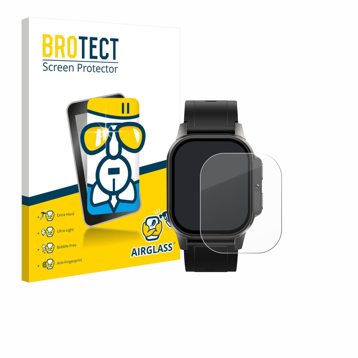Screenprotector voor RAYOFI DM62 Beschermglas transparant