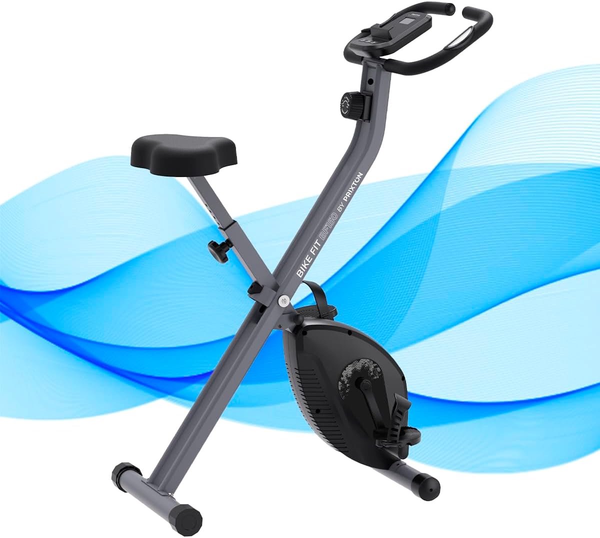 Opvouwbare Hometrainer met Hartslagmeter en 8 Weerstandsniveaus