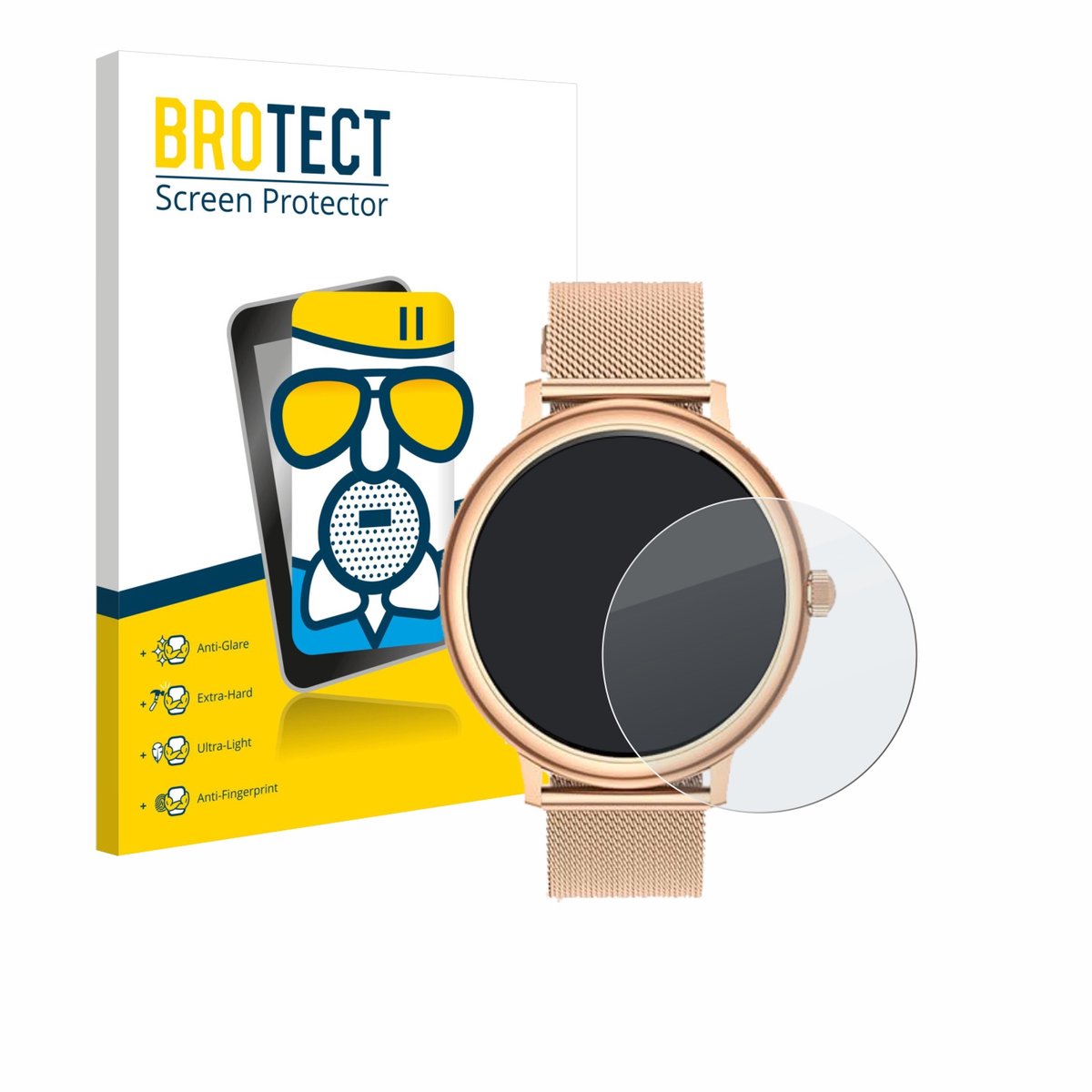 BROTECT - Screenprotector voor Ruxingx AK98 1.19" - Folie Beschermfolie Beschermglas matte