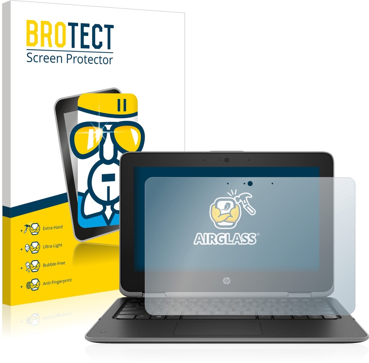 Screenprotector voor HP ProBook x360 11 G3 Beschermglas transparant