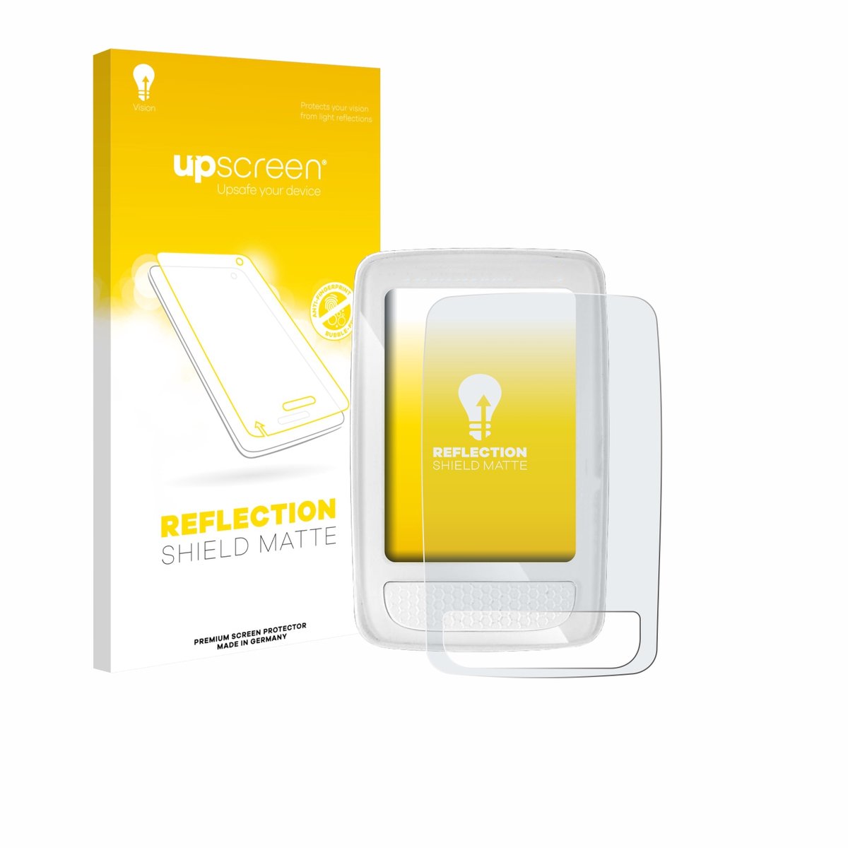 upscreen - Screenprotector voor Giant Axact 14W - Folie Beschermfolie anti glare matte