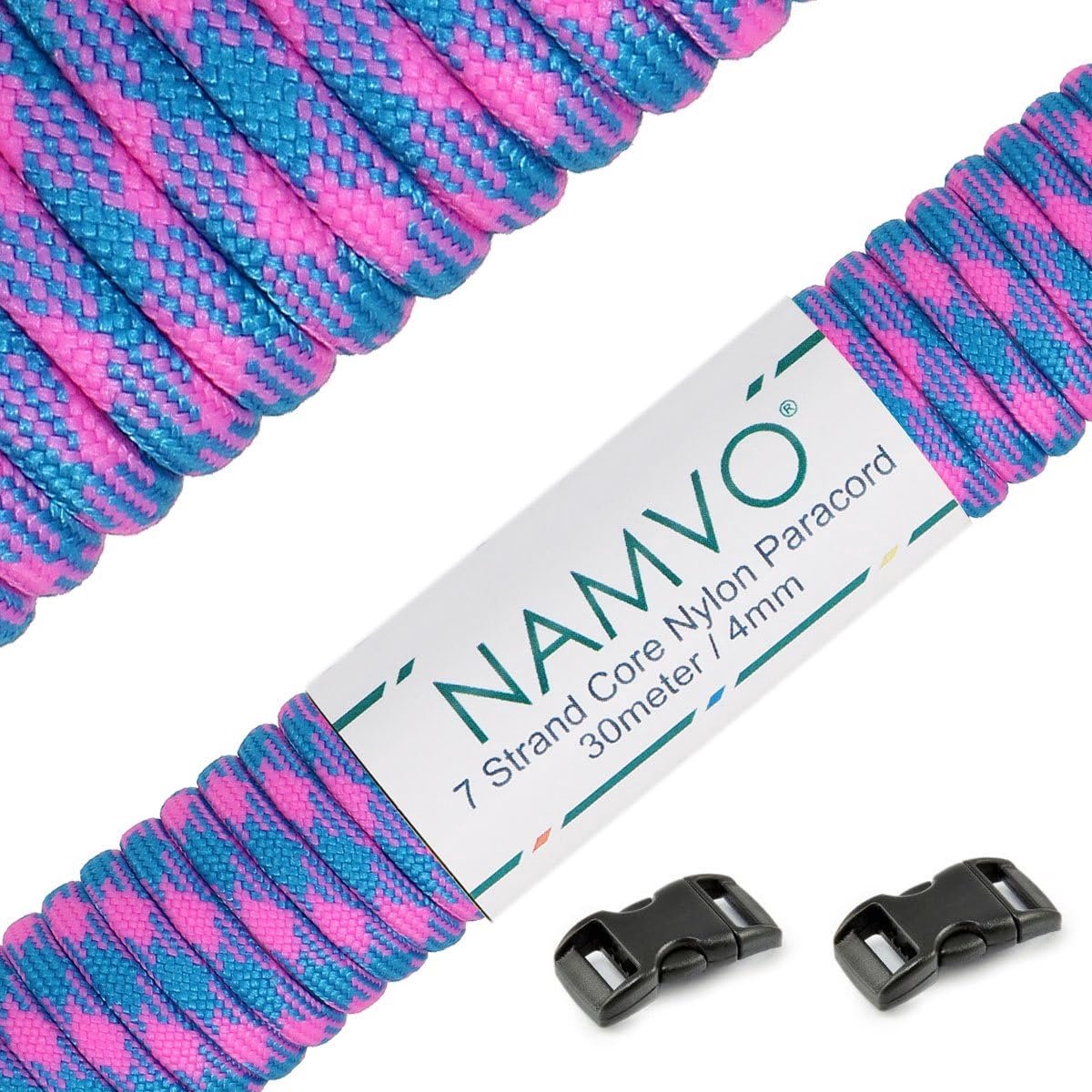 Mil-Spec Paracord Type III 7 Standaard Valreep Touw 30 Meter - Diverse Kleuren