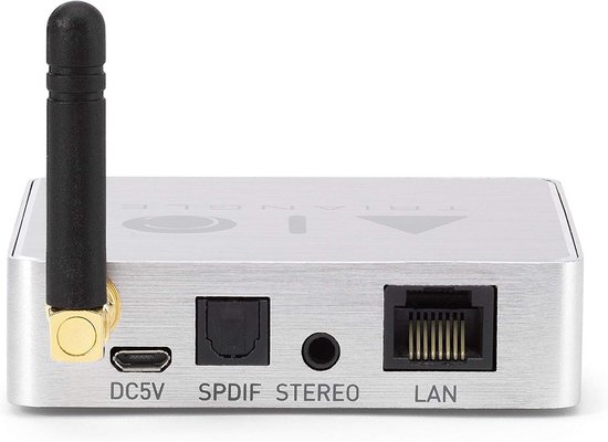 Compact Wi-Fi Multiroom Streamer met Optische & Jack Audio-uitgang voor Hifi Systeem — afbeelding 3