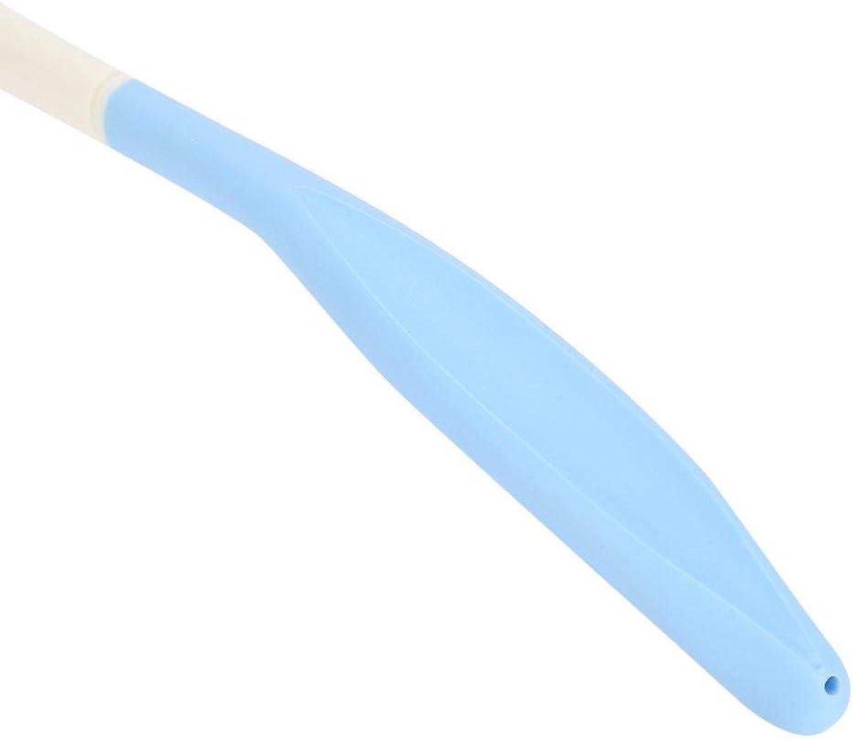 Lange handgreep kam voor haarverzorging en massage, ergonomisch design, antislip grip
