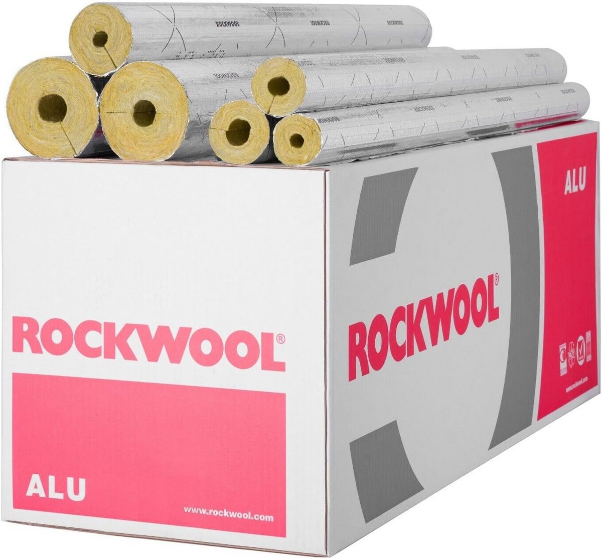 Isolatie Buis Isolatie Aluminium Bekleed Lamda 0.035 - Diverse Maten