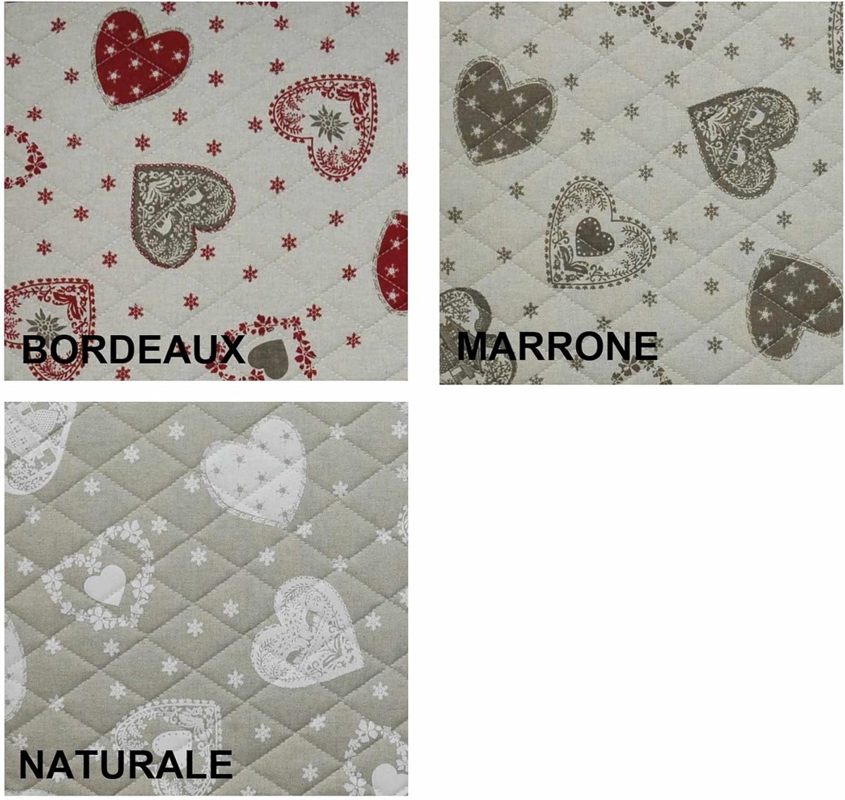 Tafelloper 50x140 cm Katoen Tirools Patroon Bruin - Tafelkleed voor Eettafel