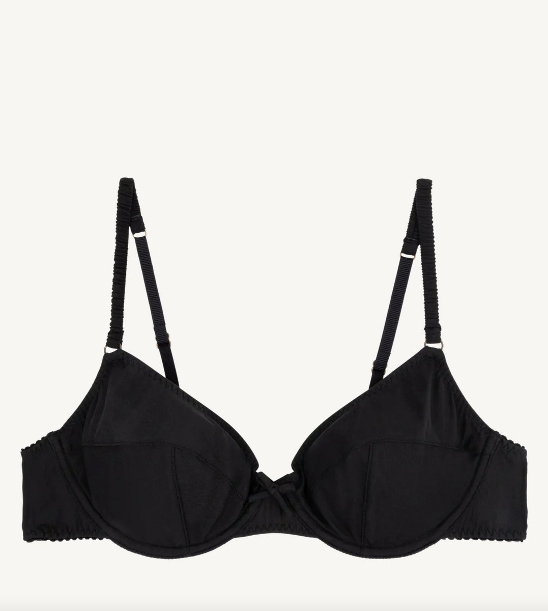 Love Stories Romeo BH – Zwart – Beugel BH Zonder Padding – Comfortabele Lingerie - 70-85D