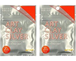 Zilverklei Sintlingszilver 20g Set van 2 Stuks Japan Import