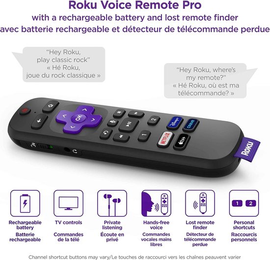 Krachtige 4K HDR Streaming Speler met Spraakafstandsbediening en Ethernet — afbeelding 5