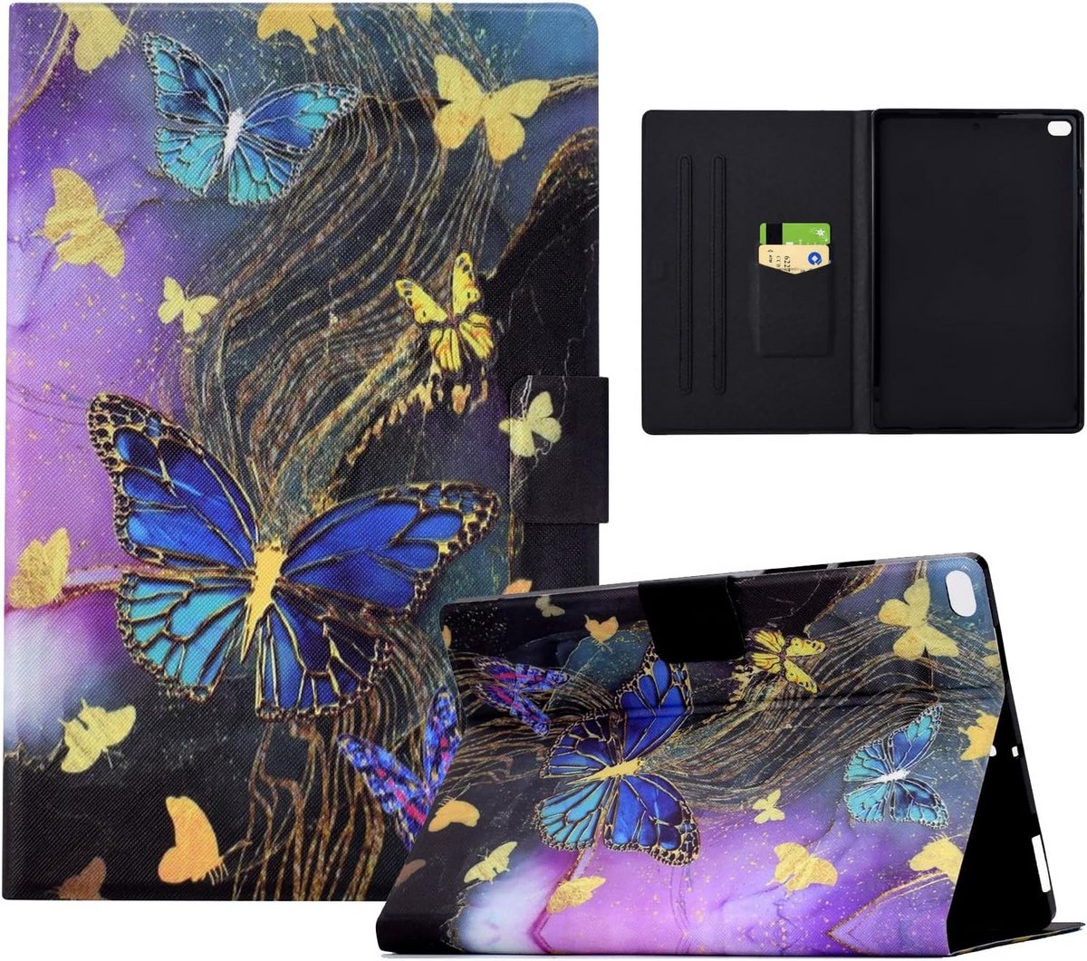 Hoes voor iPad 9.7 inch (2018/2017) & iPad Air 1/2 - Dun met Standfunctie en Auto Wake/Sleep
