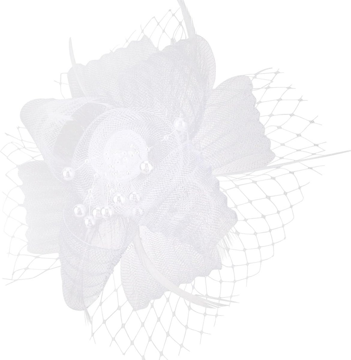 Fascinator Hoeden met Bloemen en Veren voor Vele Gelegenheden