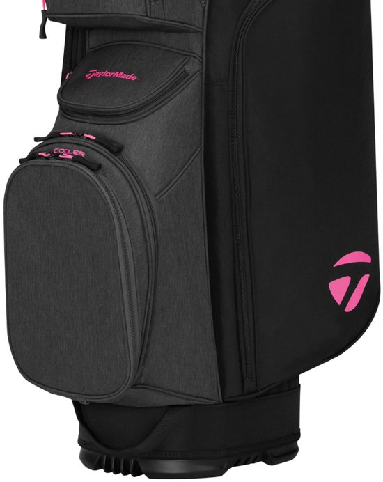 TaylorMade Cart Lite Cartbag 2026 - Zwart Roze — afbeelding 3