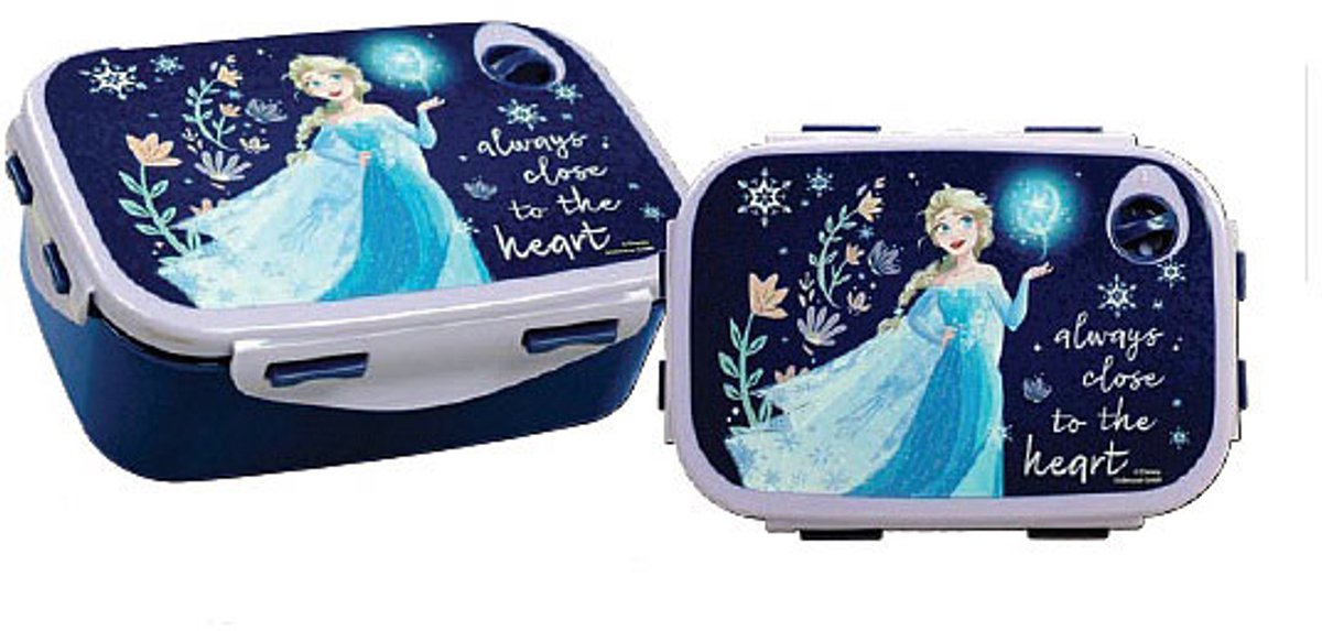 Disney Frozen Broodtrommel - 2 stuks - Lunchbox - Close to the Heart uitvoering