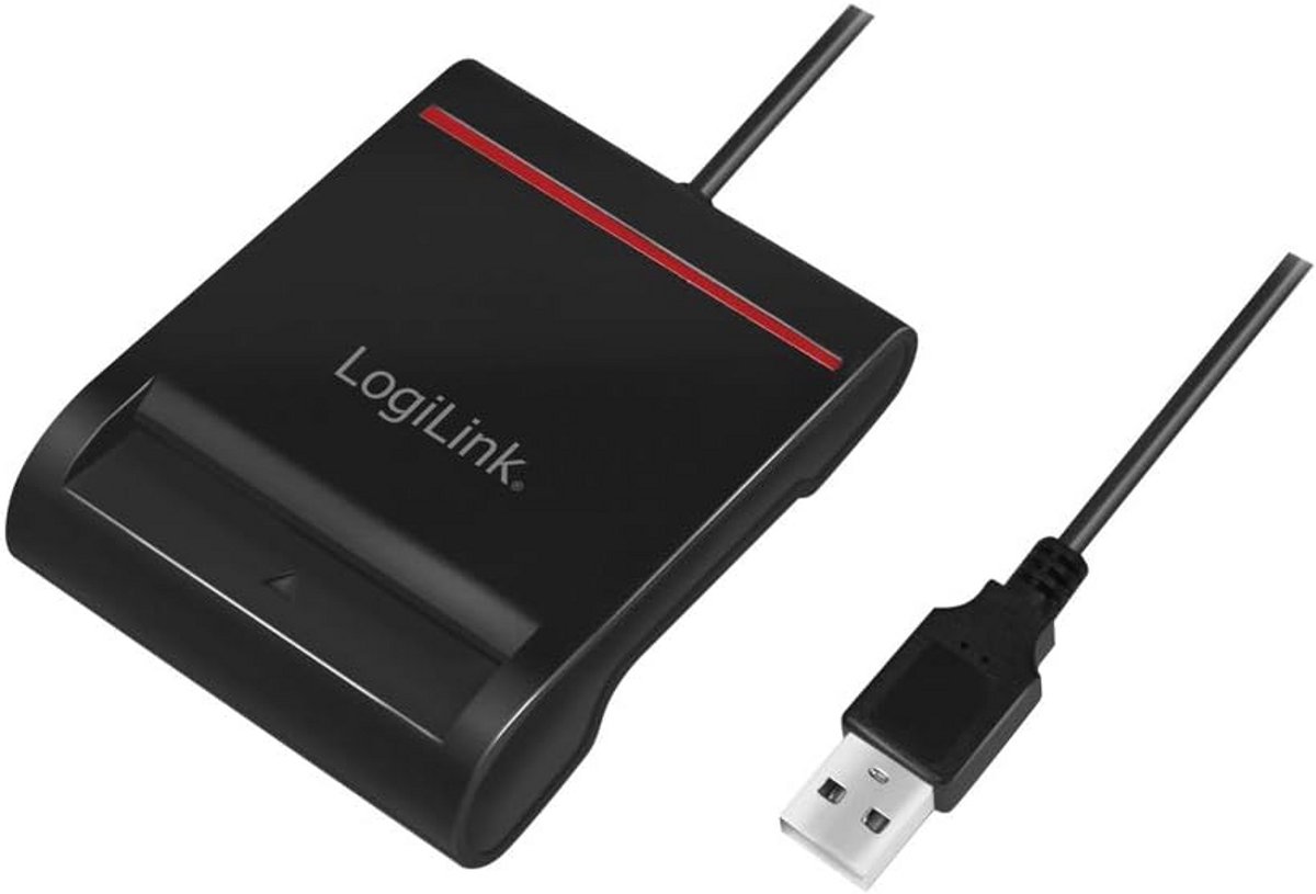 Smart USB ID Kaartlezer voor IC/ID Kaarten - Compatibel met Windows en Mac