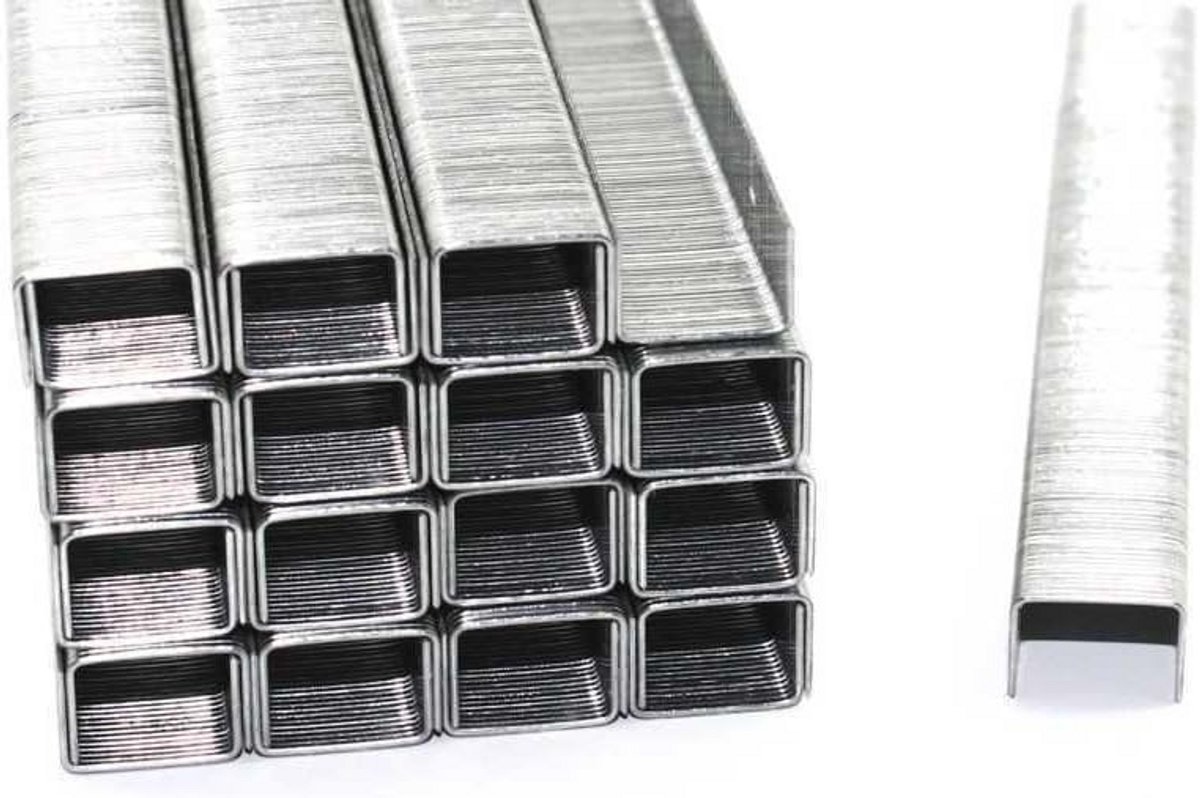 Standaard Nietjes 24/6 - Set van 3000 Verzinkte Nietjes voor nietmachines
