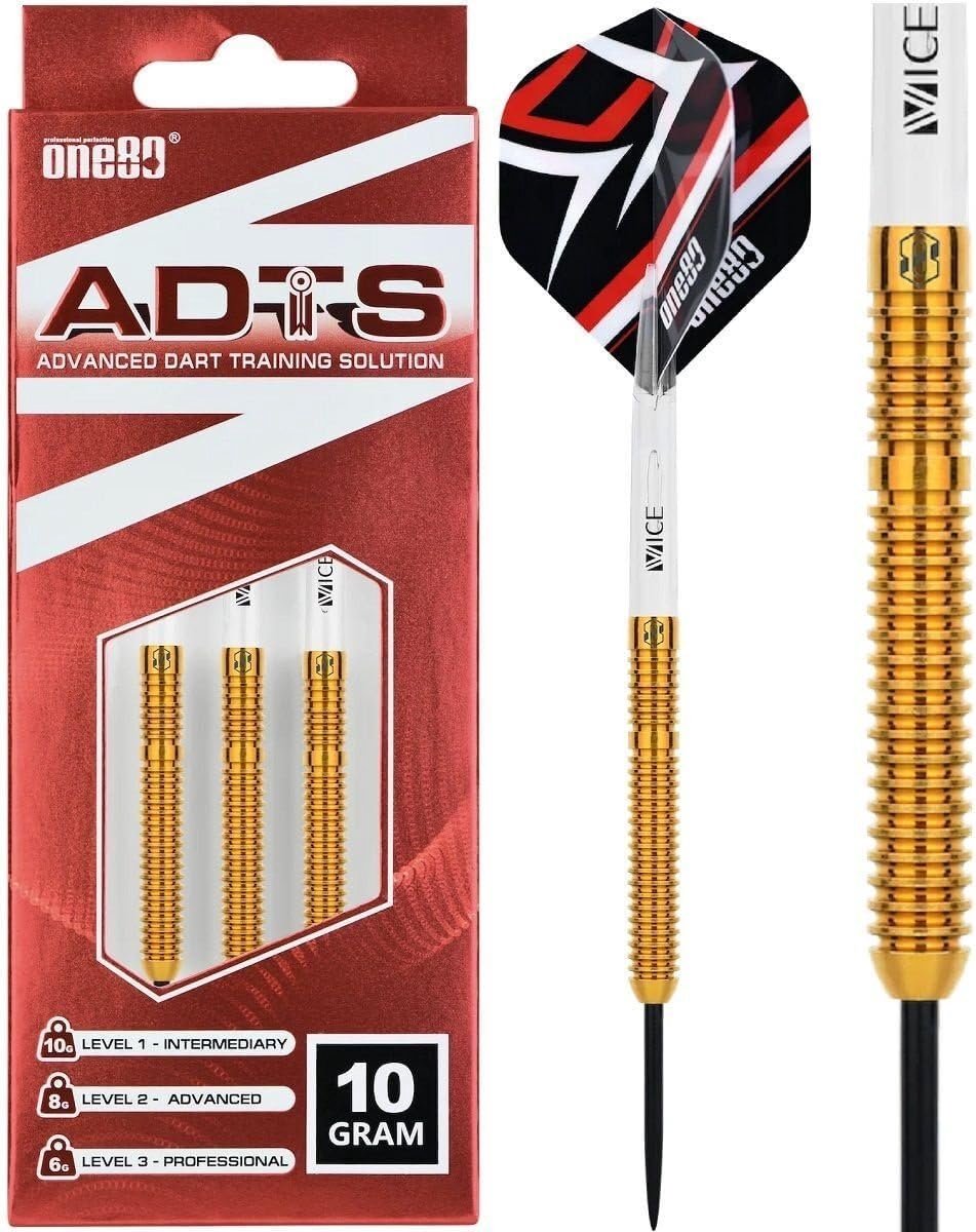Steeltip Dartpijlen 10 Gram - Brass Darts voor Beginners en Competitie
